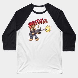 Bear gun Baseball T-Shirt